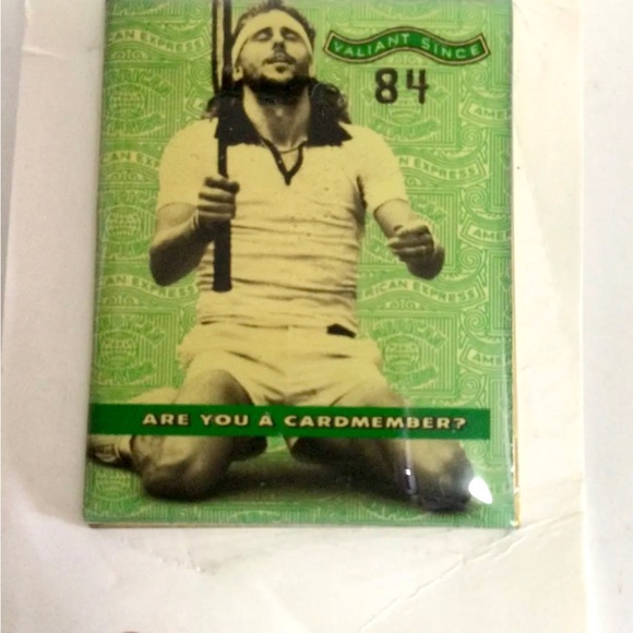 New 2000 US OPEN Tennis American Express Metal Pin Original Bjorn Borg - Picture 3 of 8